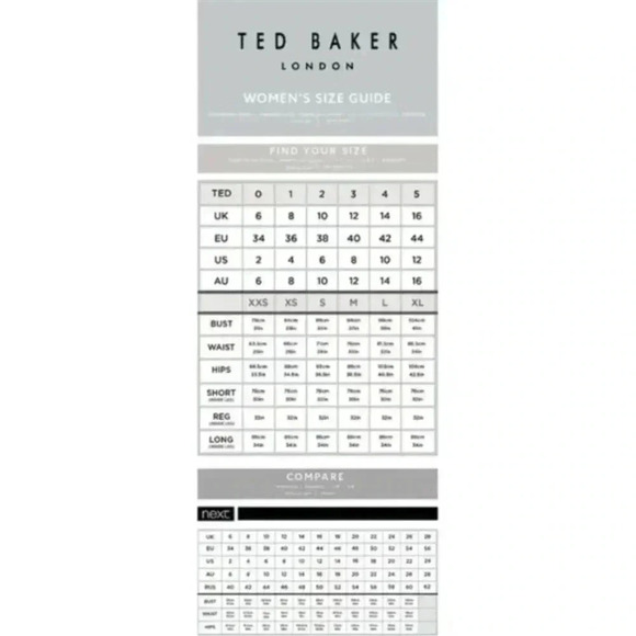 Ted Baker Baynar Kensington Floral Ankle Grazer Trouser Pants in Black size 2 - Picture 13 of 13